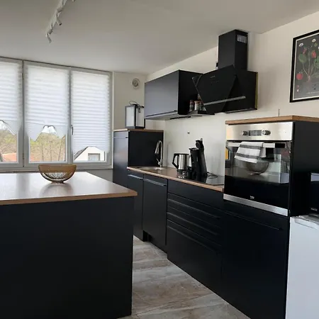 Esmeralda Penthouse - 3schlafzimmer - 30m2 Terrasse Panorama- Fernblick&alpenblick Apartment Ebersbach-Musbach